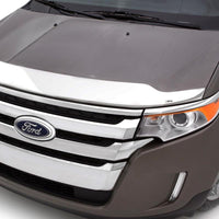 AVS 12-16 Honda CR-V Aeroskin Low Profile Hood Shield - Chrome - Deflectors