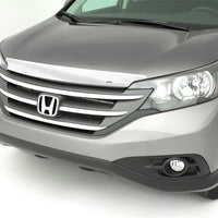 AVS 12-16 Honda CR-V Aeroskin Low Profile Hood Shield - Chrome - Deflectors
