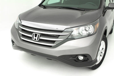 AVS 12-16 Honda CR-V Aeroskin Low Profile Hood Shield - Chrome - Deflectors