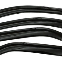 AVS 12-18 Hyundai Accent Ventvisor Outside Mount Window Deflectors 4pc - Smoke