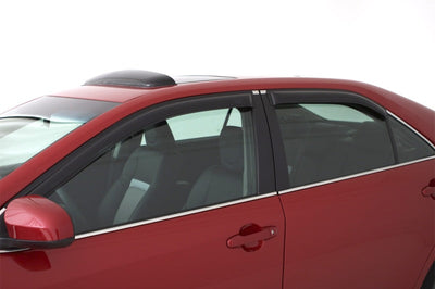 AVS 12-18 Toyota Prius V Ventvisor Outside Mount Window Deflectors 4pc - Smoke