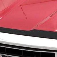 AVS 13-15 Honda Civic Aeroskin Low Profile Acrylic Hood Shield - Smoke - Deflectors
