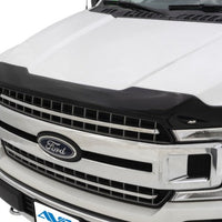 AVS 13-17 Buick Enclave Aeroskin Low Profile Acrylic Hood Shield - Smoke - Deflectors