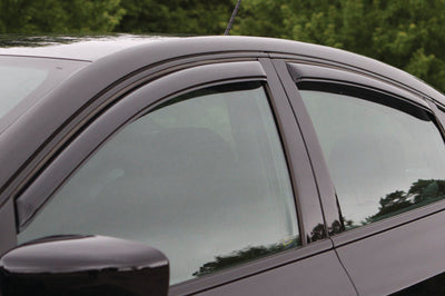 AVS 13-18 Ford C-Max Ventvisor In-Channel Front & Rear Window Deflectors 4pc - Smoke