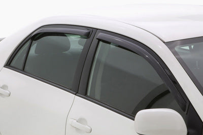 AVS 13-18 Ford C-Max Ventvisor In-Channel Front & Rear Window Deflectors 4pc - Smoke