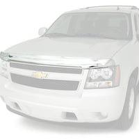 AVS 14-15 Chevy Silverado 1500 High Profile Hood Shield - Chrome - Deflectors