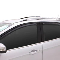 AVS 14-18 Hyundai Genesis Ventvisor In-Channel Front & Rear Window Deflectors 4pc - Smoke