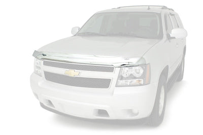 AVS 15-18 Chevy Colorado High Profile Hood Shield - Chrome - Deflectors