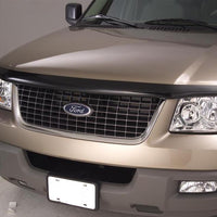 AVS 15-18 GMC Sierra 2500 (Excl. Induction Hood) Hoodflector Low Profile Hood Shield - Smoke - Deflectors
