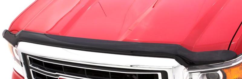 AVS 15-18 GMC Sierra 2500 (Excl. Induction Hood) Hoodflector Low Profile Hood Shield - Smoke - Deflectors