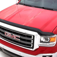 AVS 15-18 GMC Sierra 2500 (Excl. Induction Hood) Hoodflector Low Profile Hood Shield - Smoke - Deflectors