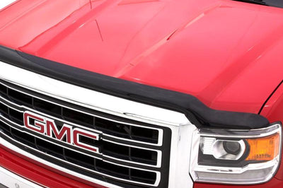 AVS 15-18 GMC Sierra 2500 (Excl. Induction Hood) Hoodflector Low Profile Hood Shield - Smoke - Deflectors