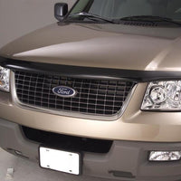 AVS 15-18 GMC Sierra 2500 (Excl. Induction Hood) Hoodflector Low Profile Hood Shield - Smoke - Deflectors