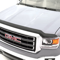 AVS 15-18 GMC Sierra 2500 (Excl. Induction Hood) Hoodflector Low Profile Hood Shield - Smoke - Deflectors