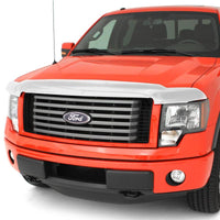 AVS 15-18 GMC Yukon High Profile Hood Shield - Chrome - Deflectors
