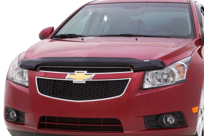 AVS 16-18 Chevy Cruze Carflector Low Profile Hood Shield - Smoke - Deflectors