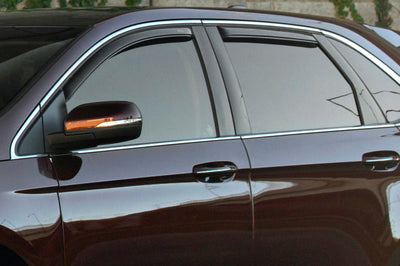 AVS 16-21 Mazda CX-3 Ventvisor In-Channel Front & Rear Window Deflectors 4pc - Smoke