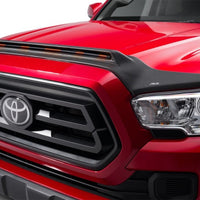 AVS 16-22 Toyota Tacoma Low Profile Aeroskin Lightshield Pro - Black - Deflectors