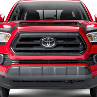 AVS 16-22 Toyota Tacoma Low Profile Aeroskin Lightshield Pro - Black - Deflectors