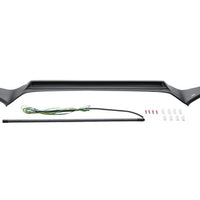 AVS 16-22 Toyota Tacoma Low Profile Aeroskin Lightshield Pro - Black - Deflectors