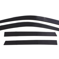 AVS 17-18 Ford F-150/F-250/F-350 SuperCab Ventvisor Low Profile Window Deflectors 4pc - Matte Black
