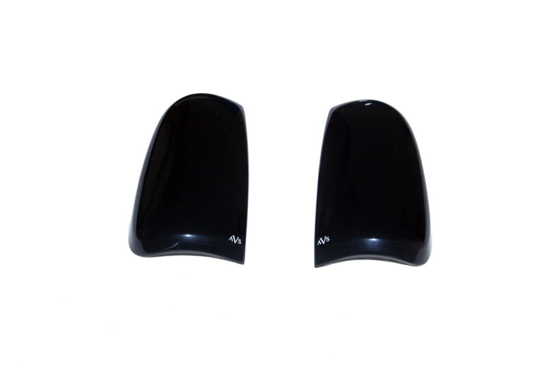 AVS 17-22 Ford F-250 / F-350 SuperCab & Super Crew Tail Shades Light Covers - Smoke - Lights