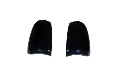 AVS 17-22 Ford F-250 / F-350 SuperCab & Super Crew Tail Shades Light Covers - Smoke - Lights