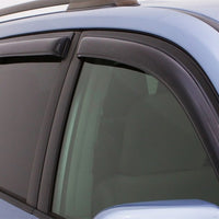 AVS 19-23 Kia Forte Outside Mount Ventvisor Deflector 4pc - Smoke - Deflectors