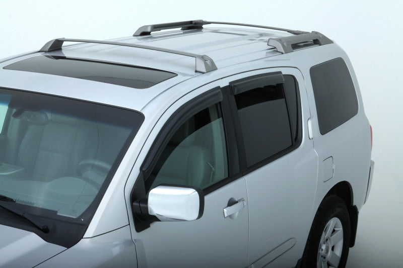 AVS 19-23 Kia Forte Outside Mount Ventvisor Deflector 4pc - Smoke - Deflectors
