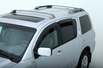 AVS 19-23 Kia Forte Outside Mount Ventvisor Deflector 4pc - Smoke - Deflectors