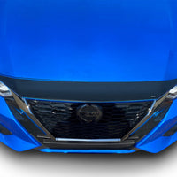 AVS 20-22 Nissan Sentra Aeroskin Low Profile Acrylic Hood Shield - Smoke - Deflectors