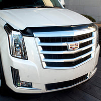 AVS 2019 Cadillac XT4 Aeroskin Low Profile Hood Shield - Smoke - Deflectors