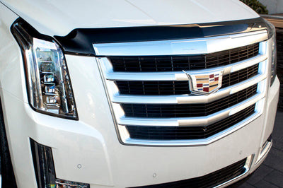 AVS 2019 Cadillac XT4 Aeroskin Low Profile Hood Shield - Smoke - Deflectors