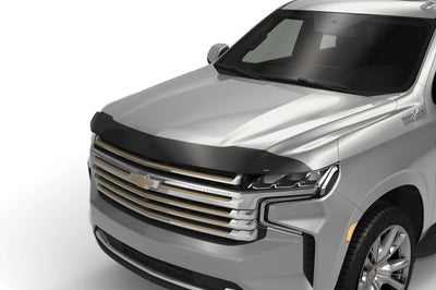 AVS 2021 Chevrolet Suburban Aeroskin Hood Shield - Smoke - Deflectors