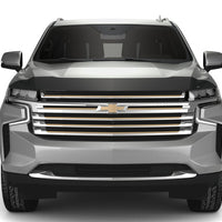 AVS 2021 Chevrolet Suburban Aeroskin Hood Shield - Smoke - Deflectors