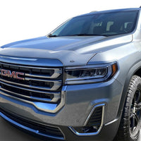 AVS 2021 GMC Yukon Aeroskin Hood Shield Chrome Deflectors