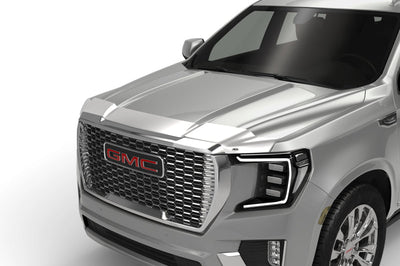 AVS 2021 GMC Yukon Aeroskin Hood Shield Chrome Deflectors
