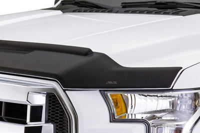 AVS 2023 Ford F250/350/450 Superduty Aeroskin II Low Profile Hood Shield - Textured Black - Deflectors