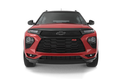 AVS 21-22 Chevrolet Trailblazer Aeroskin Low Profile Hood Shield - Smoke - Deflectors
