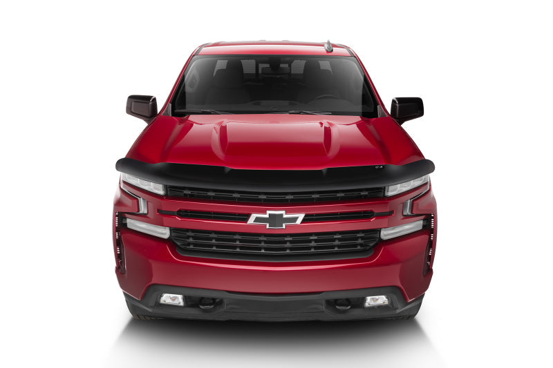 AVS 22-23 Chevrolet Silverado 1500 (Excl. ZR2/LT TB) Bugflector II High Profile Hood Shield - Smoke - Deflectors