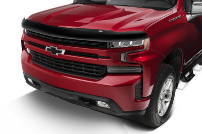 AVS 22-23 Chevrolet Silverado 1500 (Excl. ZR2/LT TB) Bugflector II High Profile Hood Shield - Smoke - Deflectors