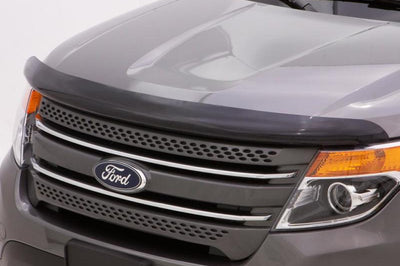 AVS 93-97 Ford Ranger High Profile Bugflector II Hood Shield - Smoke - Deflectors