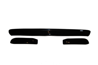 AVS 94-01 Dodge RAM 1500 Bugflector Deluxe 3pc Medium Profile Hood Shield - Smoke - Deflectors