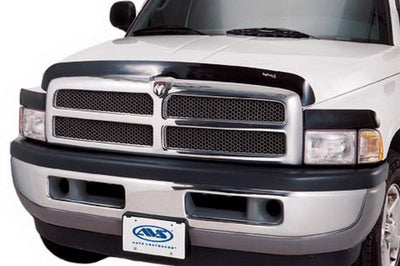 AVS 94-01 Dodge RAM 1500 Bugflector Deluxe 3pc Medium Profile Hood Shield - Smoke - Deflectors