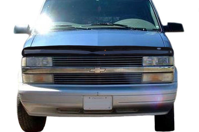 AVS 95-05 Chevy Astro High Profile Bugflector II Hood Shield - Smoke - Deflectors