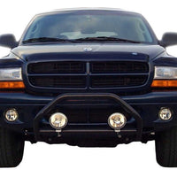 AVS 97-04 Dodge Dakota Bugflector Deluxe 3pc Medium Profile Hood Shield - Smoke - Deflectors