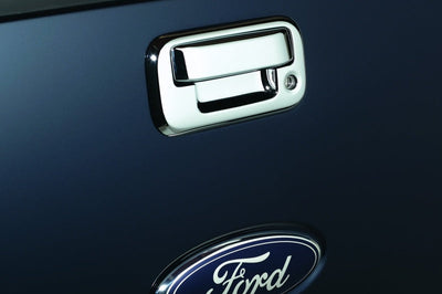 AVS 97-04 Ford F-150 Tailgate Handle Cover 2pc - Chrome - Exterior Styling