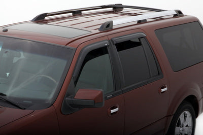 AVS 98-18 Lincoln Navigator Ventvisor Outside Mount Window Deflectors 4pc - Smoke