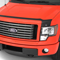 AVS 99-07 GMC Sierra 1500 Aeroskin Low Profile Acrylic Hood Shield - Smoke - Deflectors