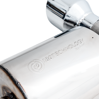 AWE Tuning 2020 Toyota Supra A90 Resonated Touring Edition Exhaust - 5in Chrome Silver Tips - Mufflers &